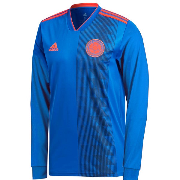 Maillot Football Columbia Exterieur ML 2018 Bleu